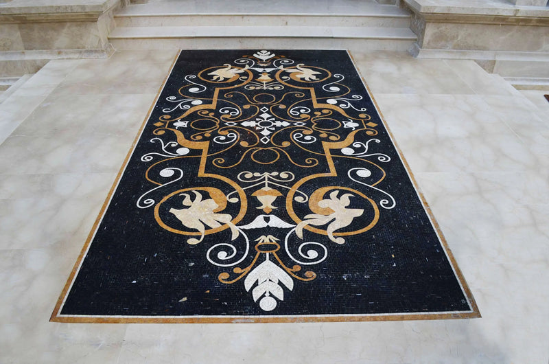 Ceiba's Stunning Area Rug Mosaic