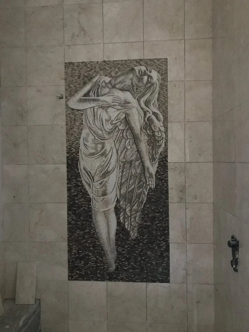 Greek Goddess Mosaic Tile Art