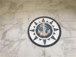 The Voyager's Anchor: Mosaic Medallion