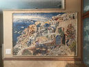 Handmade Mosaic - Santorini Island in The Aegean Sea | Luxury Handcrafted Art