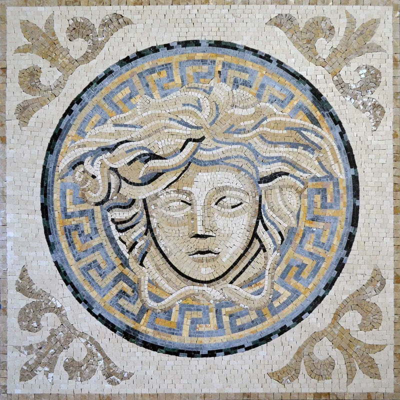 Versace Logo: Mosaic Design Excellence