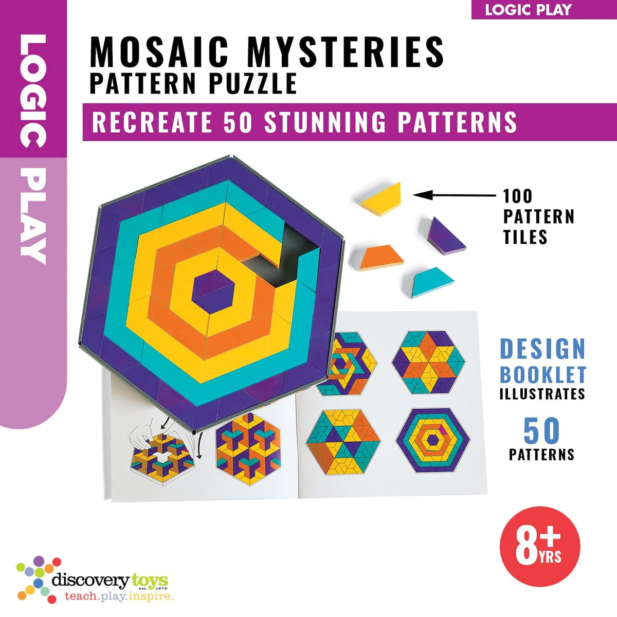 MOSAIC MYSTERIES Design Pattern Puzzle, photo 2 of 15