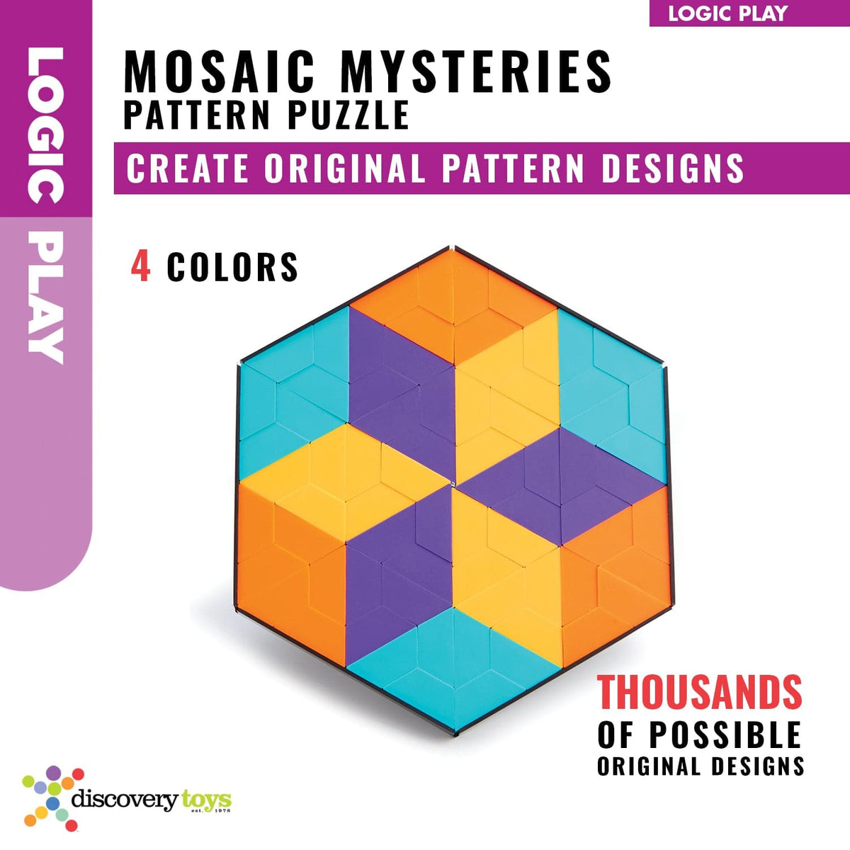 MOSAIC MYSTERIES Design Pattern Puzzle, photo 3 of 15