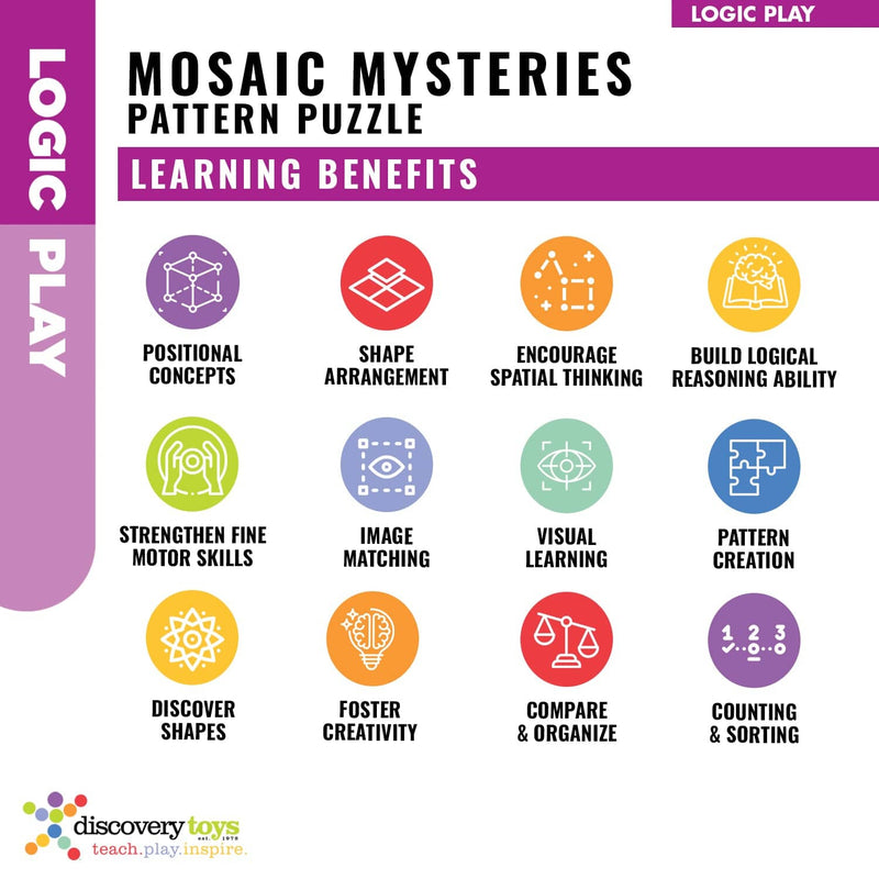 MOSAIC MYSTERIES Design Pattern Puzzle, photo 5 of 15