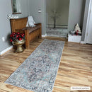 Green Nisa Tumble Dry Washable Rug