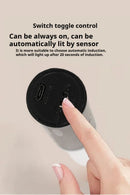 GobekUsa Motion Sensor Battery Operated Black Wall Lamp