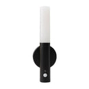 GobekUsa Motion Sensor Battery Operated Black Wall Lamp