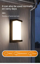 GobekUsa Motion Sensor Outdoor Wall Light - Waterproof, Modern