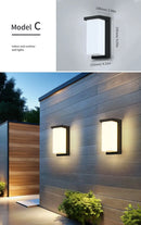 GobekUsa Motion Sensor Outdoor Wall Light - Waterproof, Modern