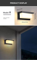 GobekUsa Motion Sensor Outdoor Wall Light - Waterproof, Modern
