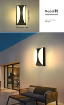 GobekUsa Motion Sensor Outdoor Wall Light - Waterproof, Modern