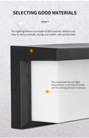 GobekUsa Motion Sensor Outdoor Wall Light - Waterproof, Modern