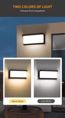 GobekUsa Motion Sensor Outdoor Wall Light - Waterproof, Modern