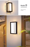GobekUsa Motion Sensor Outdoor Wall Light - Waterproof, Modern