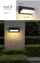GobekUsa Motion Sensor Outdoor Wall Light - Waterproof, Modern