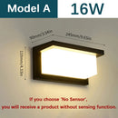 GobekUsa Motion Sensor Outdoor Wall Light - Waterproof, Modern