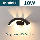 GobekUsa Motion Sensor Outdoor Wall Light - Waterproof, Modern