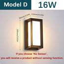 GobekUsa Motion Sensor Outdoor Wall Light - Waterproof, Modern