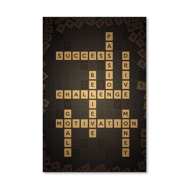 Motivation Crossword Canvas