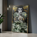 GobekUsa Motivational Tony Montana Canvas Wall Art