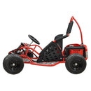 MotoTec 1000W 48V/12AH Electric Off-Road Go Kart, Red (97685241)