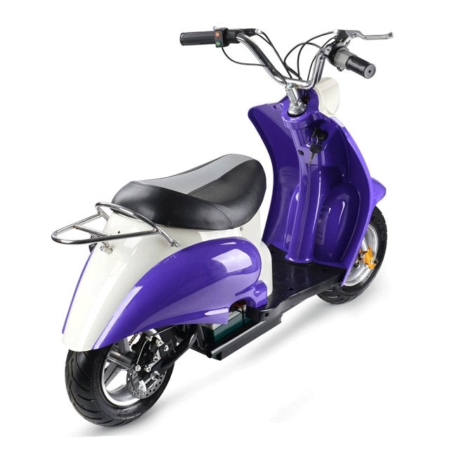 MotoTec EM 24V/12AH 350W Kids Electric Ride-On Scooter (94639816)