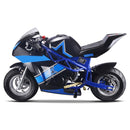 MotoTec GT 49CC 2-Stroke Premium Air Cooled Gas Pocket Bike (93706896)