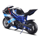 MotoTec GT 49CC 2-Stroke Premium Air Cooled Gas Pocket Bike (93706896)