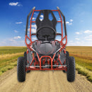 MotoTec Maverick 36V/36AH Red Electric Battery Powered Go Kart, 1000W (96358241)