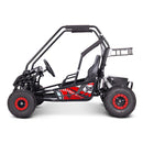 MotoTec Mud XL Red 60V/20AH Electric Full Suspension Go Kart, 2000W (SAK96351)