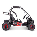 MotoTec Mud XL Red 60V/20AH Electric Full Suspension Go Kart, 2000W (SAK96351)