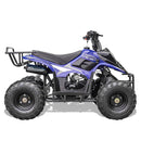 MotoTec Rex 110CC 4-Stroke Mini Kids 4 Wheeler Gas ATV Quad, Blue (91352842)