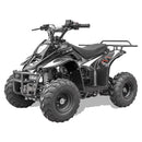 MotoTec Rex 110CC 4-Stroke Mini Kids 4 Wheeler Gas ATV Quad, Black (95316842)