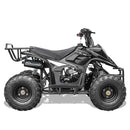 MotoTec Rex 110CC 4-Stroke Mini Kids 4 Wheeler Gas ATV Quad, Black (95316842)