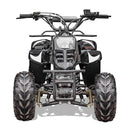 MotoTec Rex 110CC 4-Stroke Mini Kids 4 Wheeler Gas ATV Quad, Black (95316842)