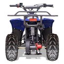 MotoTec Rex 110CC 4-Stroke Mini Kids 4 Wheeler Gas ATV Quad, Blue (91352842)