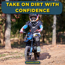 MotoTec Thunder 50CC 2-Stroke Kids Gas Dirt Bike (SAK37480)