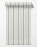 Moulding Line Wallpaper in Cool Taupe by Riverpine