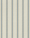 Moulding Line Wallpaper in Dusty Blue