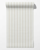 Moulding Line Wallpaper in Pale Cream