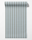 Moulding Line Wallpaper in Stone Blue