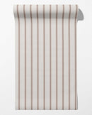 Moulding Line Wallpaper in Vintage Rose