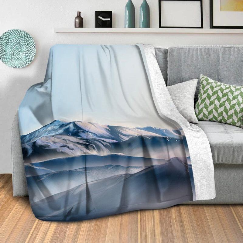 Mountain Horizon Blanket