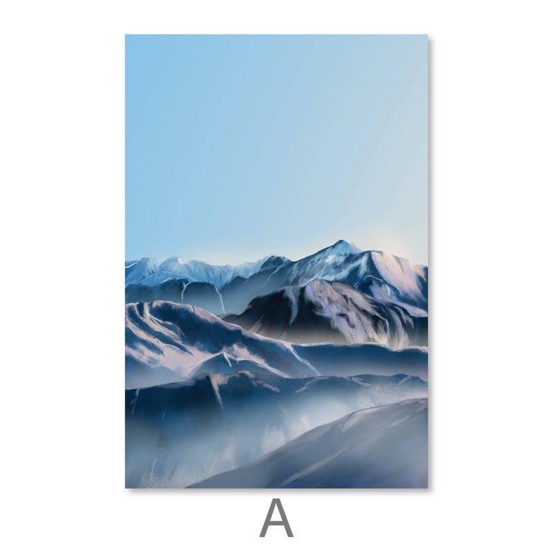 Mountain Horizon Canvas