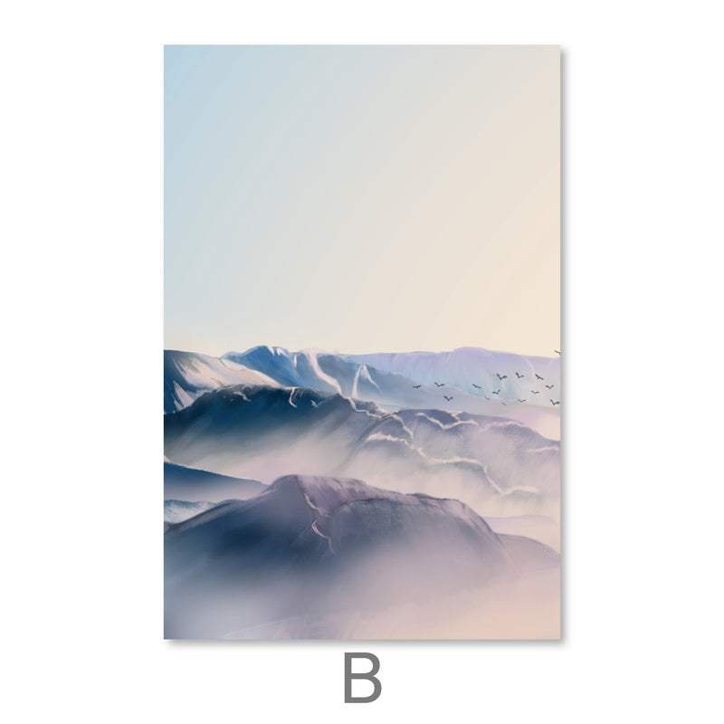 Mountain Horizon Canvas