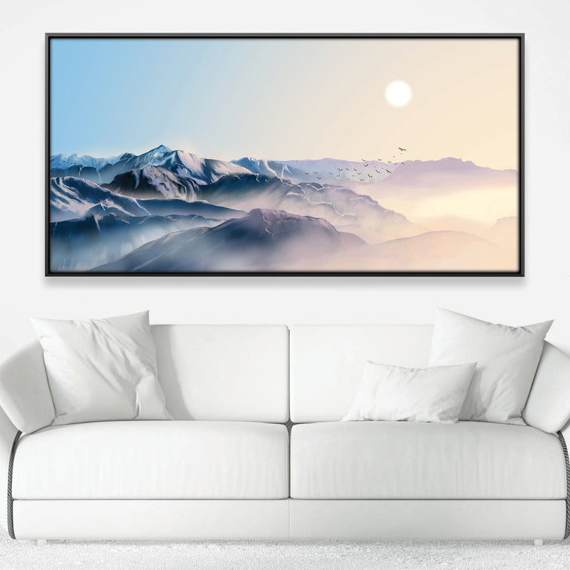 Mountain Horizon Canvas - Single Panel