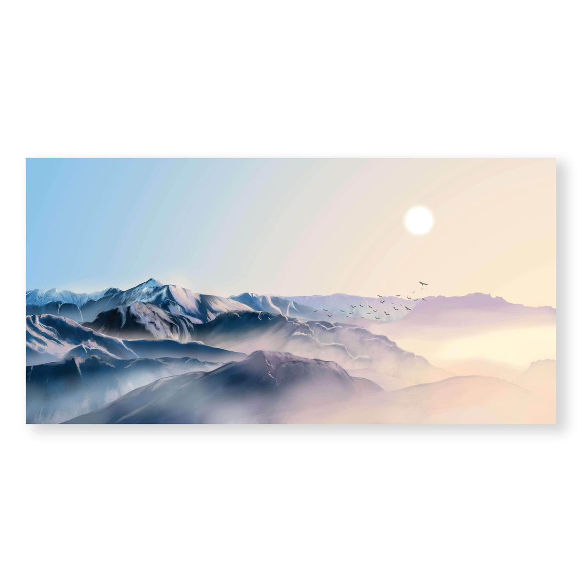 Mountain Horizon Canvas - Single Panel, photo 5 of 9