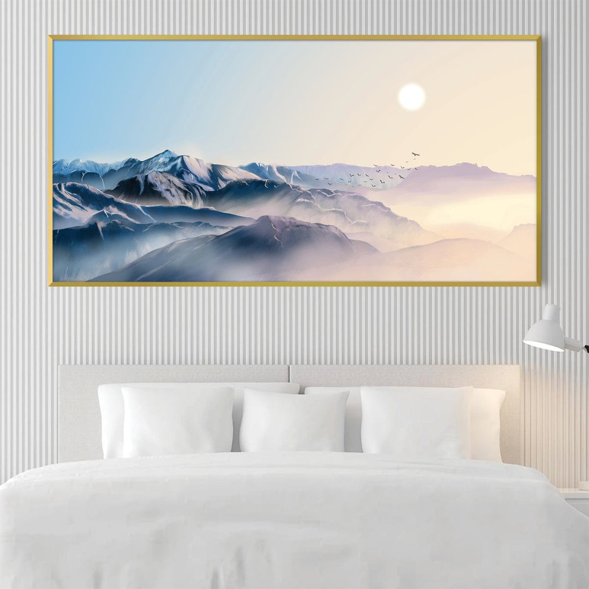 Mountain Horizon Canvas - Single Panel, photo 2 of 9