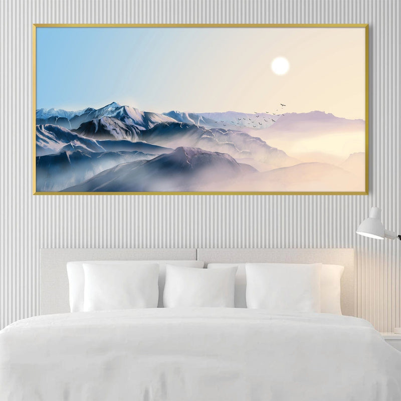 Mountain Horizon Canvas - Single Panel