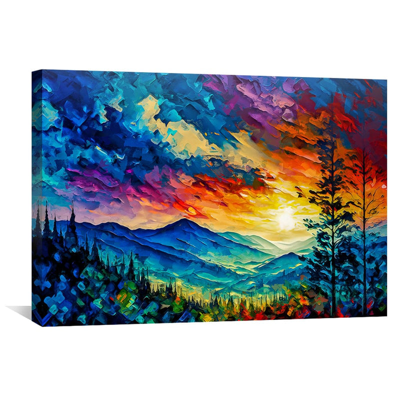 Mountain Landscape Canvas